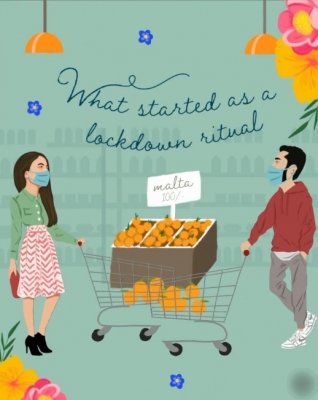 Gauahar Khan shares animated glimpse of lockdown love story with Zaid