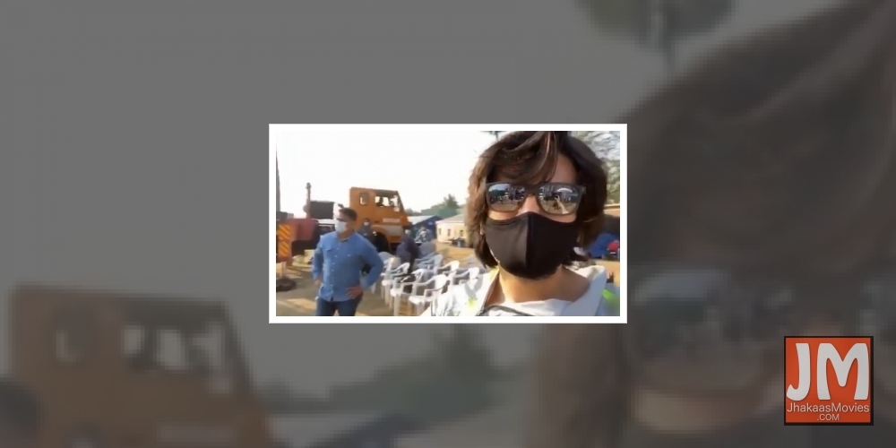 Kartik Aaryan shares glimpse from 'Dhamaka' set