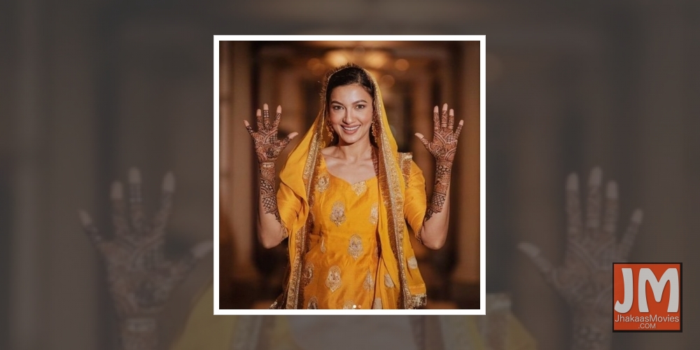 Gauahar Khan shares photos of her Mehndi ceremony