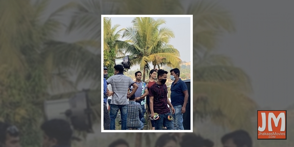 Warina Hussain spotted shooting new film in Goa