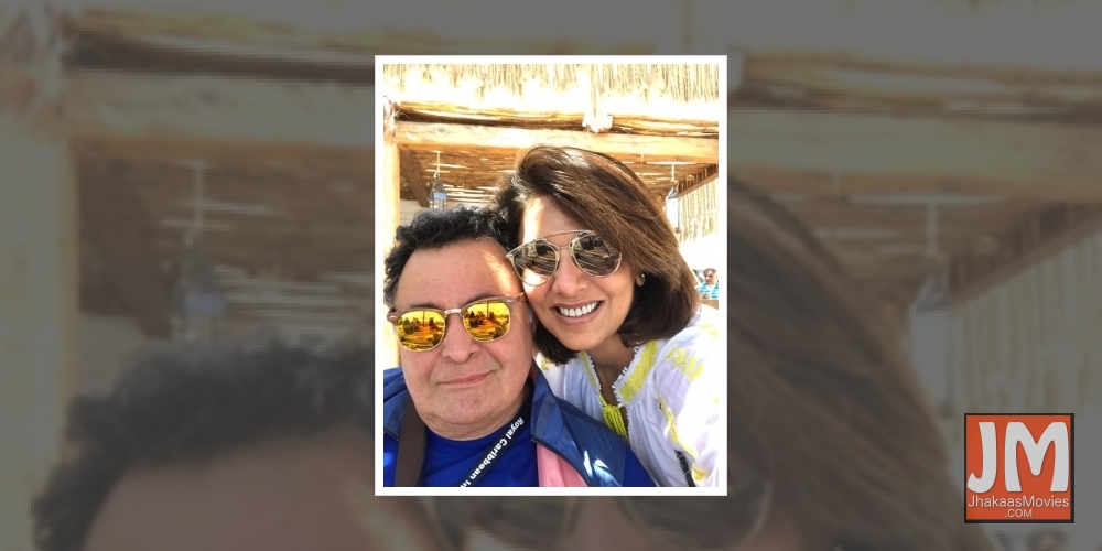 Neetu felt 'like a deer caught in the headlights' on Rishi Kapoor's death.