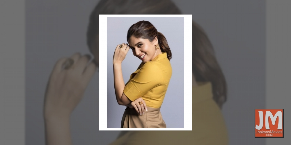 Actress Bhumi Pednekar is beaming with joy at the idea of 2020 coming to an end, and she looks forward to the new year