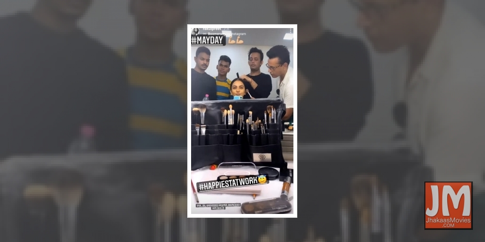 Rakul Preet resumes shoot of 'MayDay', says she's happiest at work