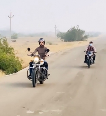 Kriti Sanon reveals her biking fantasy.(photo:instagram)