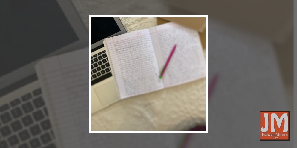 Actress-turned-author Twinkle Khanna on Tuesday shared that the year 2020 has been a packed one for her and tagged it as a glass half full.