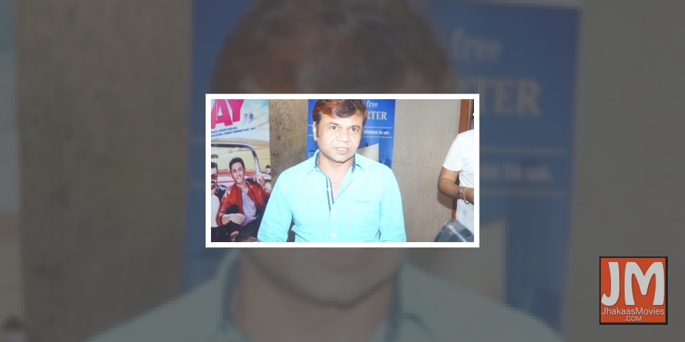 Rajpal Yadav reacts on being called 'comedian' not 'actor'