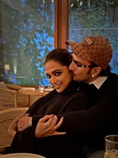 Ranveer Singh posts pic with 'Biwi No.1' Deepika Padukone