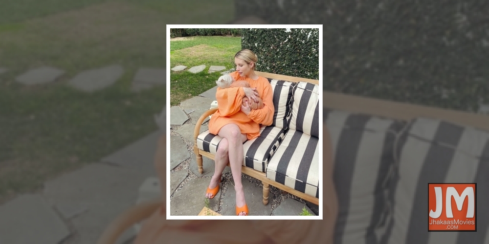 Emma Roberts shares first photo of her baby