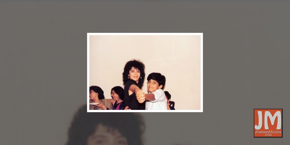 Choreographer-filmmaker Farah Khan on Friday shared a throwback moment with actor and cousin Farhan Akhtar, where they are seen dancing and flaunting retro hairstyles.