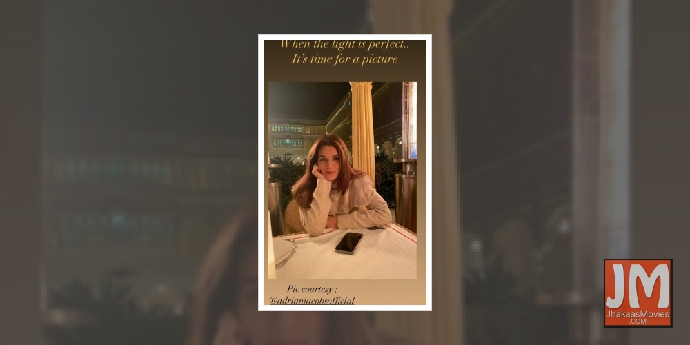 Kriti Sanon shares tips on when to take perfect picture.