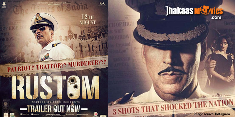 Rustom Movie starring Bollywood Actor Akshay Kumar