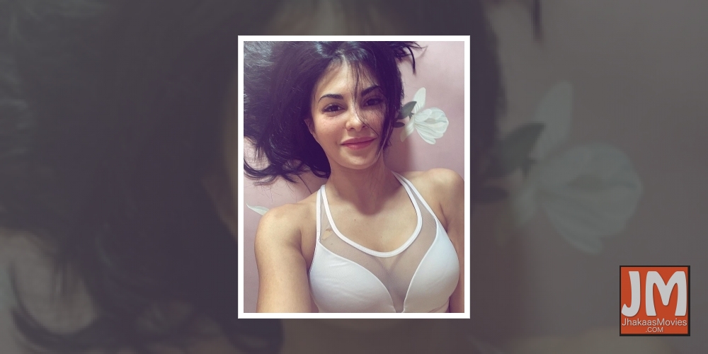 Jacqueline wants everyone to 'stay healthy, happy'