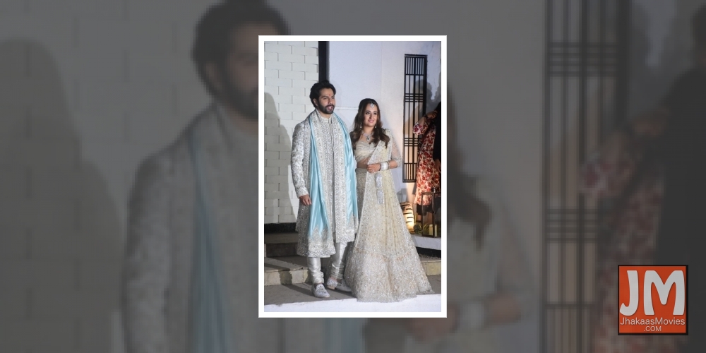Mumbai: Varun Dhawan With Natasha Dalal First Visual After Marriage In Alibaug on 24 jan 2021.