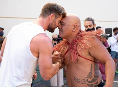 Hollywood star Chris Hemsworth has started shooting for the superhero adventure, Thor: Love And Thunder in his home turf Australia, and he was greeted with a traditional ÃƒÂƒÃ‚Â¢ÃƒÂ‚Ã‚Â€ÃƒÂ‚Ã‚Â˜Welcome to Country ceremony. Hemsworth, who is most popular for his superhero avatar of Thor, took to Instagram on Tuesday to share pictures of the ceremony