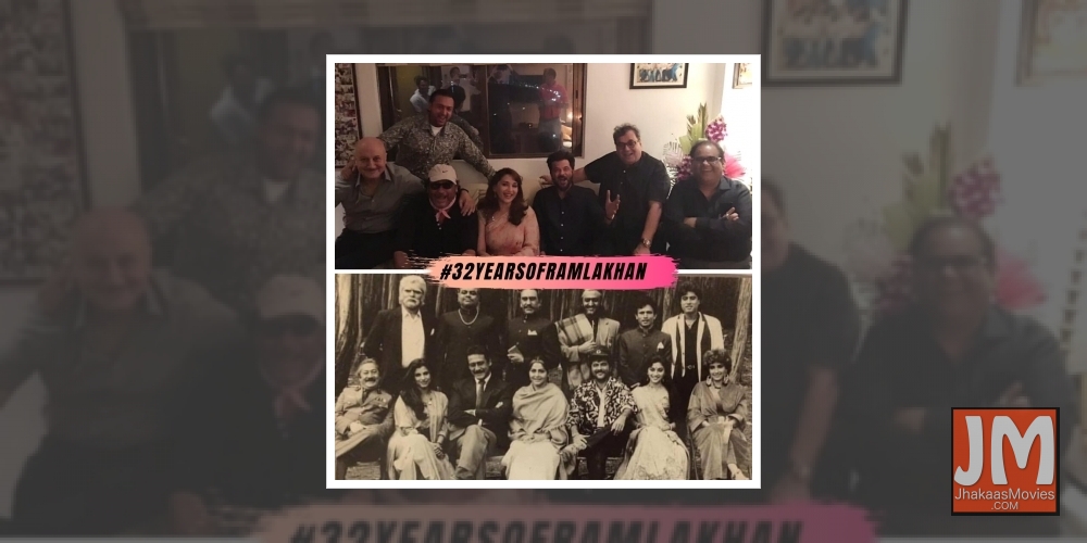 Madhuri Dixit recalls 'wonderful memories' as 'Ram Lakhan' turns.