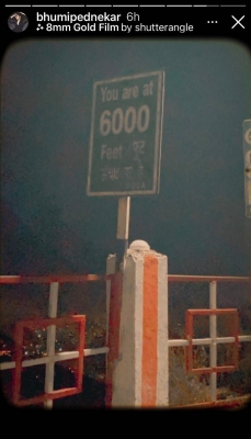 Bhumi Pednekar shoots for 