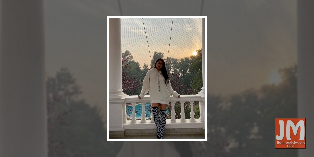 Actress Sara Ali Khan spreads winter vibes on social media on Friday, with a new set of images that she has posted.