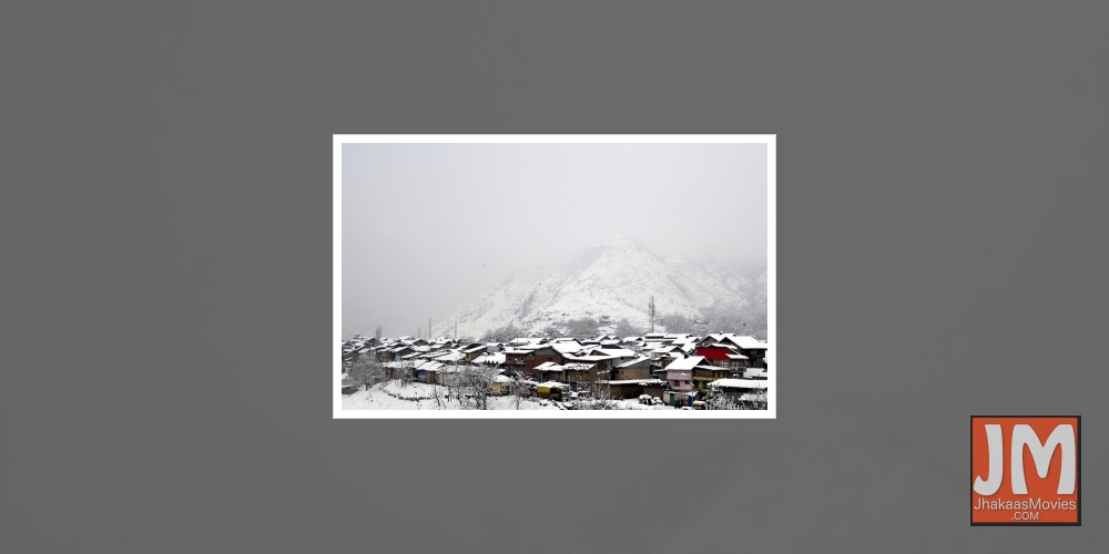 Baramulla: The season's first snowfall lashed Jammu and Kashmir's Baramulla on Dec 12, 2020.