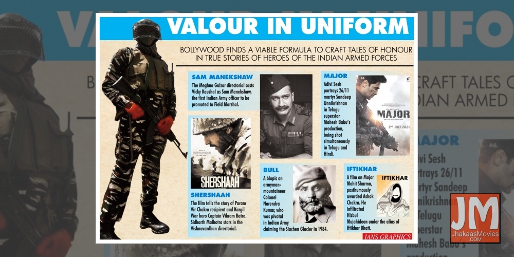 Men of honour: Reel heroes bring alive real heroes.