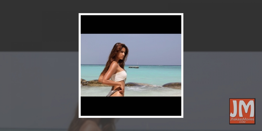 Disha Patani is white hot in new bikini post.