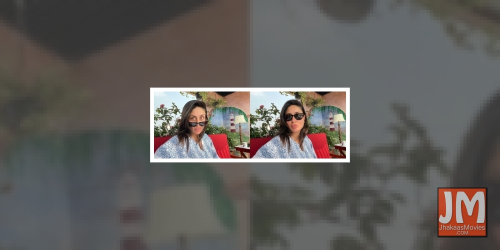 Kareena shows 'Instagram v/s reality' on social media