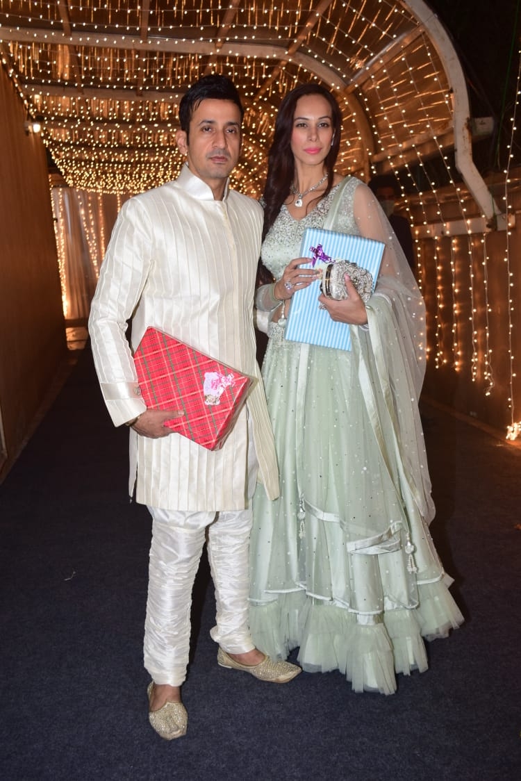 Mumbai: Priyank Sharma Pre-Wedding Party on Thursday 4th February 2021.(Photo: IANS)