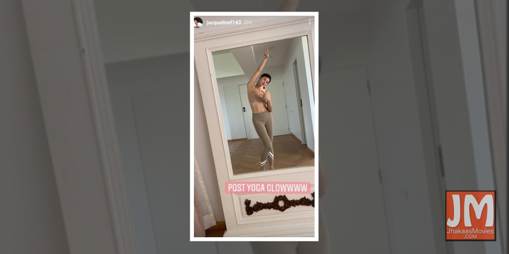 Jacqueline Fernandez: I spend an hour doing the house chores