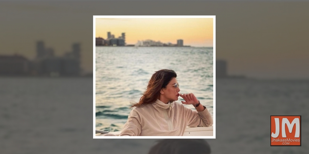 Actress Sushmita Sen on Thursday gave fans a glimpse of a pensive moment from a day out at the sea. She prefers to define the expression as the thinking pout.