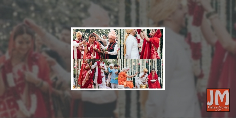 Dia Mirza shares unseen wedding photos.