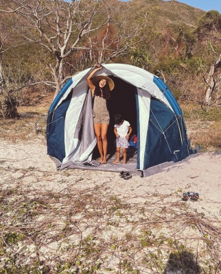 Actress Lisa Haydon had a great vacation recently, but the experience left her with a spot of realisation. On Wednesday, she posted a camping photo on Instagram and revealed how much she loves her bed. (Instagram)