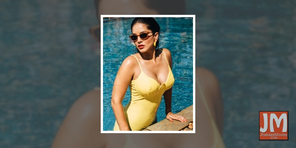 Sunny Leone unleashes 'Monday distraction' from the pool