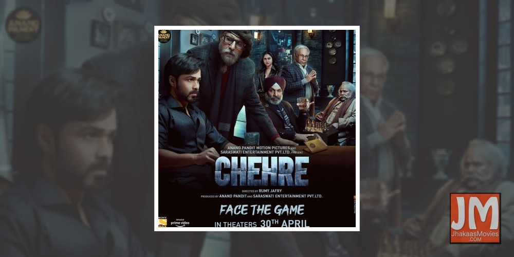 Big B's 'Chehre', co-starring Rhea Chakraborty and Emraan Haashmi on Apr 30