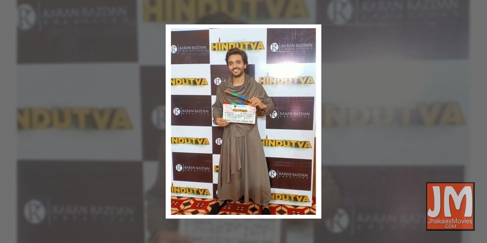 Actor Ashish Sharma became a familiar face on TV with his roles in shows such as Rangrasiya and Siya Ke Ram. He will soon be seen in writer-filmmaker Karan Razdan's upcoming venture, Hindutva.