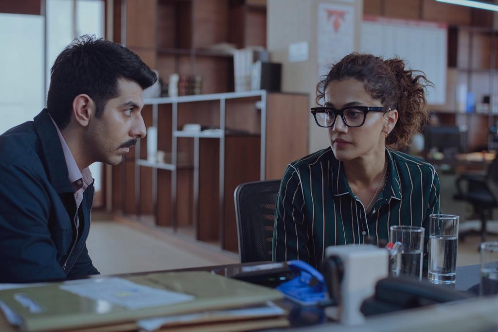 Taapsee Pannu will once again be seen with Pavail Gulati in Anurag Kashyap's 'Dobara'!.