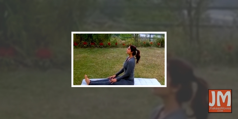 Shilpa Shetty suggests yoga for injury
