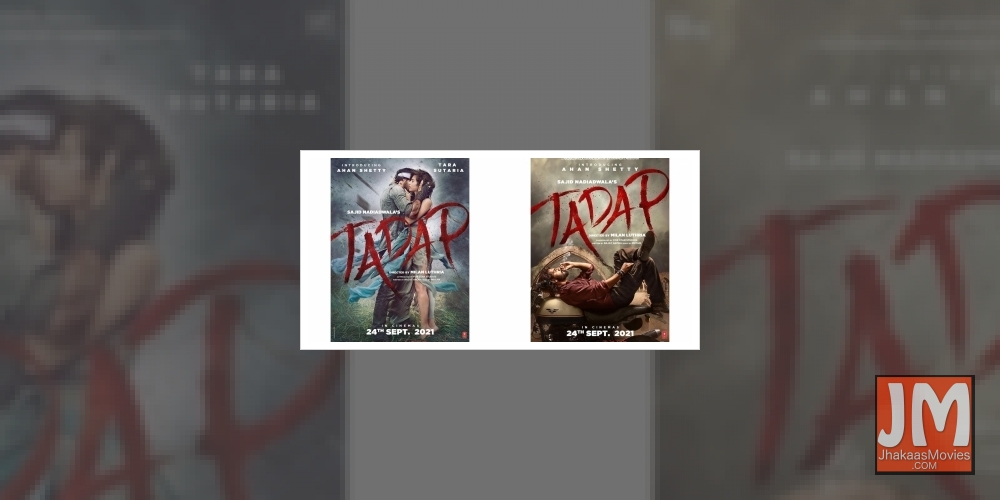 Ahan Shetty, Tara Sutaria-starrer 'Tadap' in theatres on Sep 24.