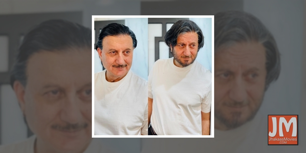 It seems like actor Anupam Kher is all set to don a role where his look is dramatically different. The actor took to Instagram to share two pictures, promising his fans that 