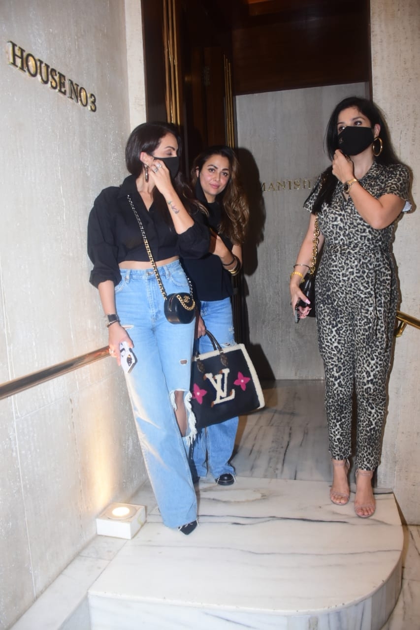 Mumbai: Manish Malhotra House Party on Wednesday 03rd March, 2021. (Photo: IANS)