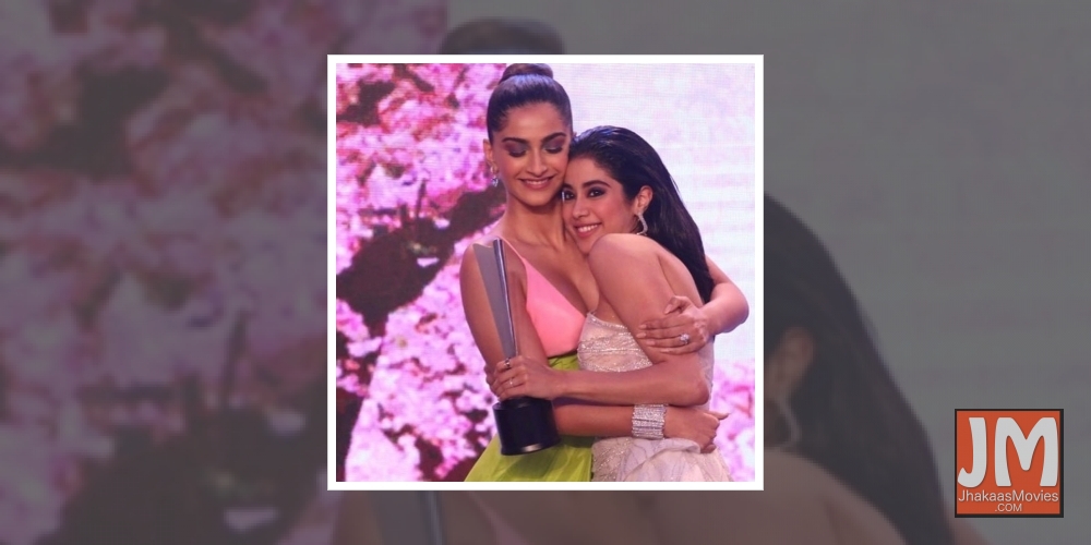 Sonam Kapoor posts b'day wish for 'dearest Jaanu' Janhvi.