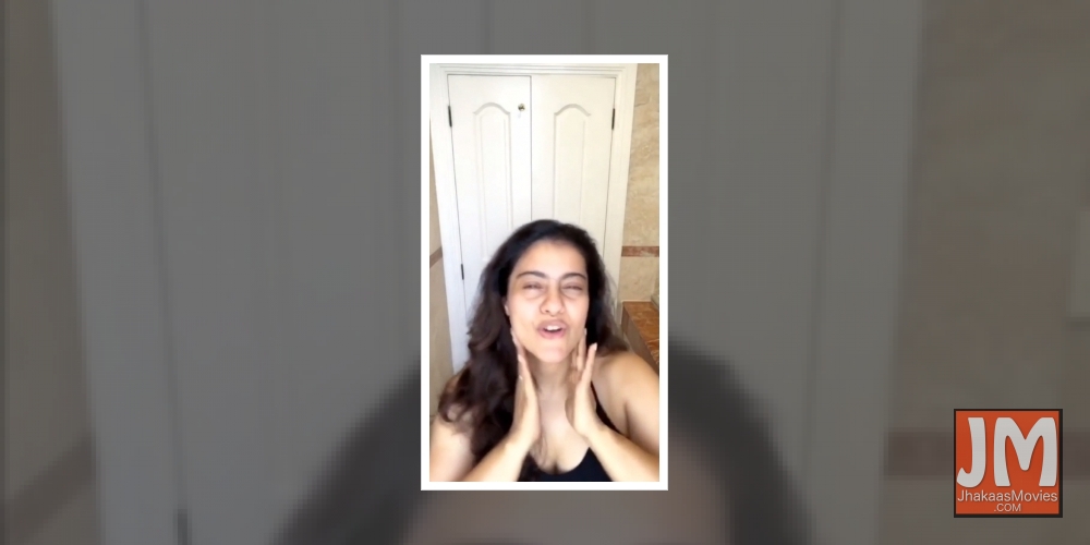 Kajol shares hilarious skincare routine.