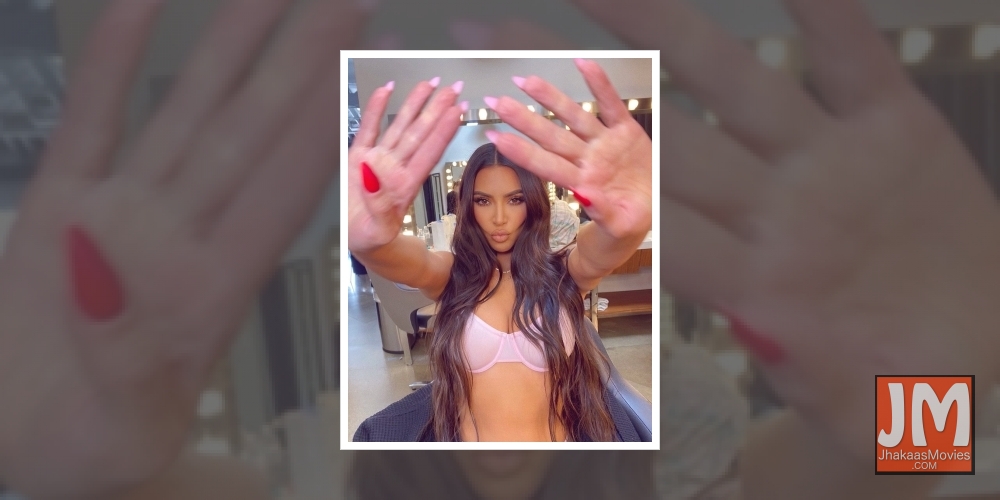 Reality TV star Kim Kardashian sets temperature soaring with a new picture she has shared on Instagram.