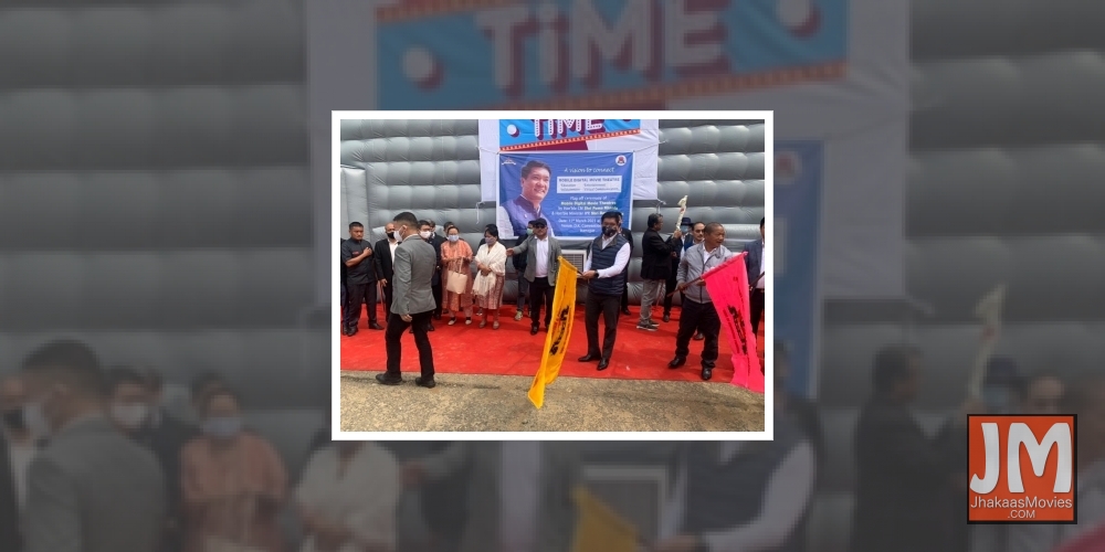 Arunachal CM Pema Khandu unveils portable cinema theatre in Itanagar