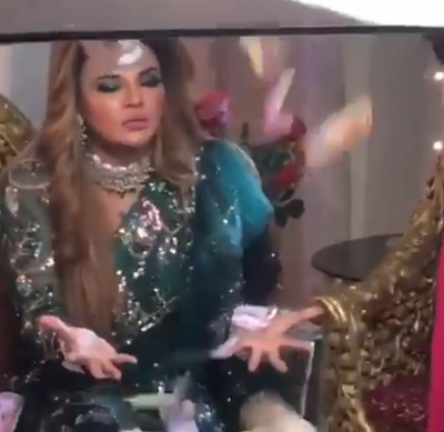 Rakhi Sawant shoots for series 