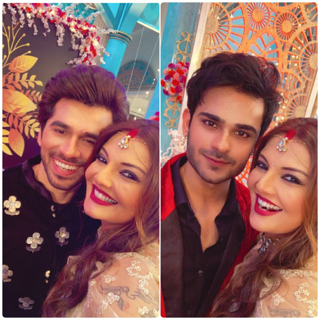 Deepshika with Karan and Jeevansh