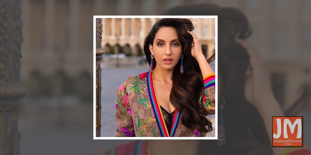 Nora Fatehi flaunts golden glow on beach