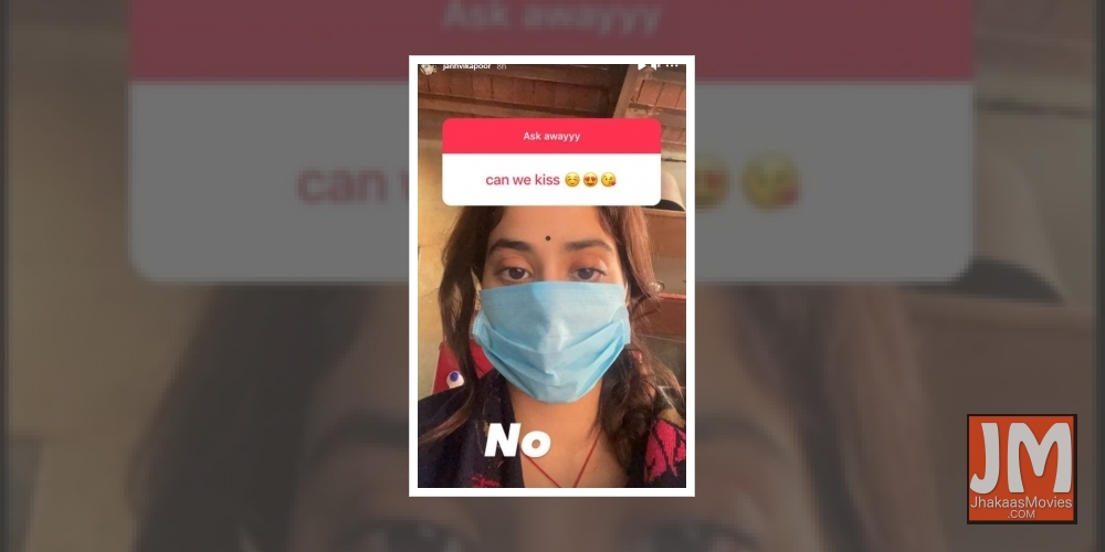 Janhvi Kapoor refuses to kiss fan amid pandemic
