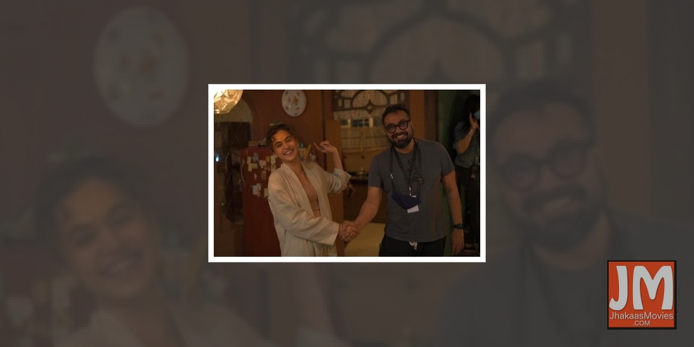 Taapsee Pannu wraps up 'Dobaaraa' shoot.