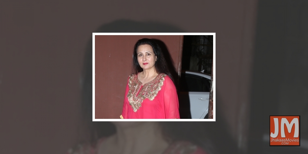 Mumbai: Actress Poonam Dhillon at the screening of filmmaker Omung Kumar's wife Vanita Omung Kumar's short film 