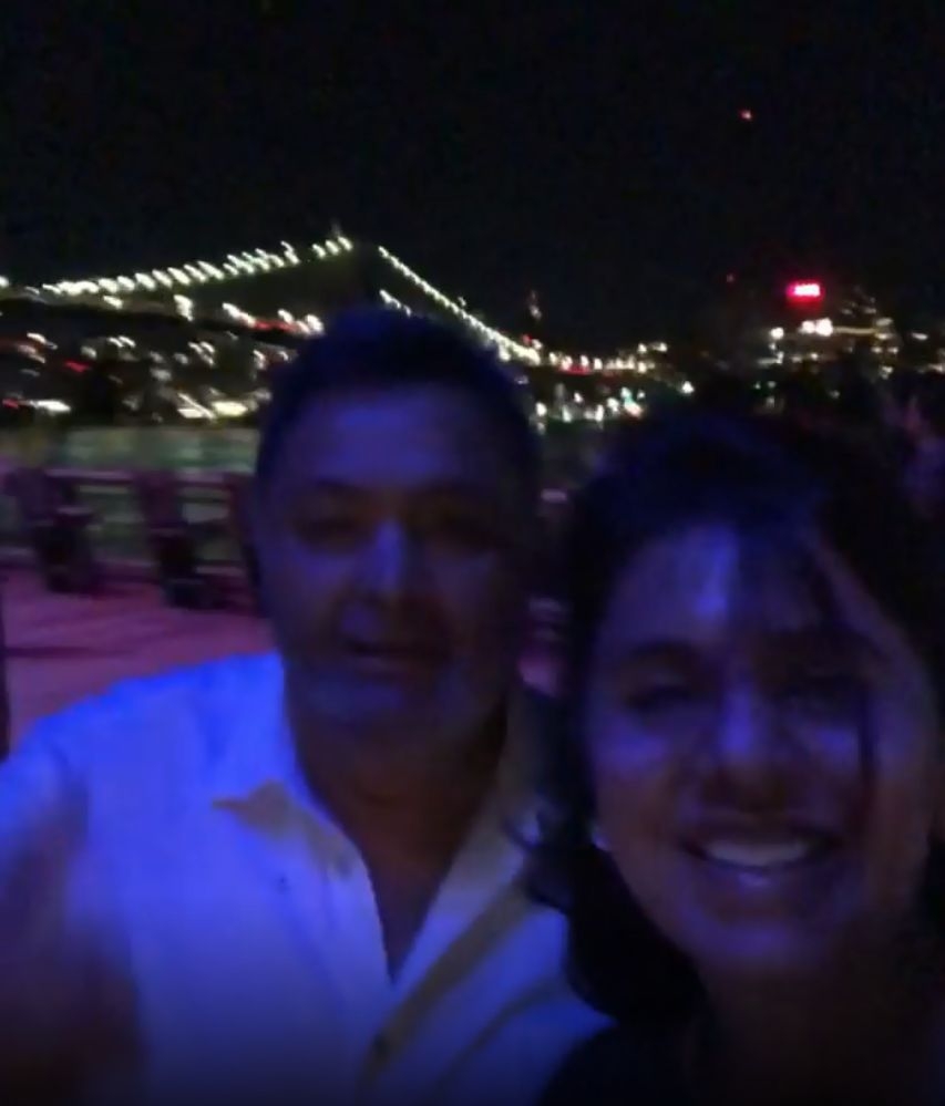 Neetu shares moments with Rishi Kapoor from their last trip