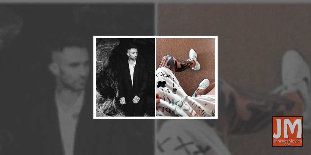 Adam Levine gets his 27th tattoo